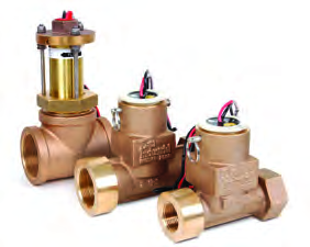 Foto keluarga sensor tee brass FS200B, FS150B, dan FS100B dari katalog resmi Rain Bird 2021. Tiga ukuran ditampilkan sebagai referensi, bukan satu paket.