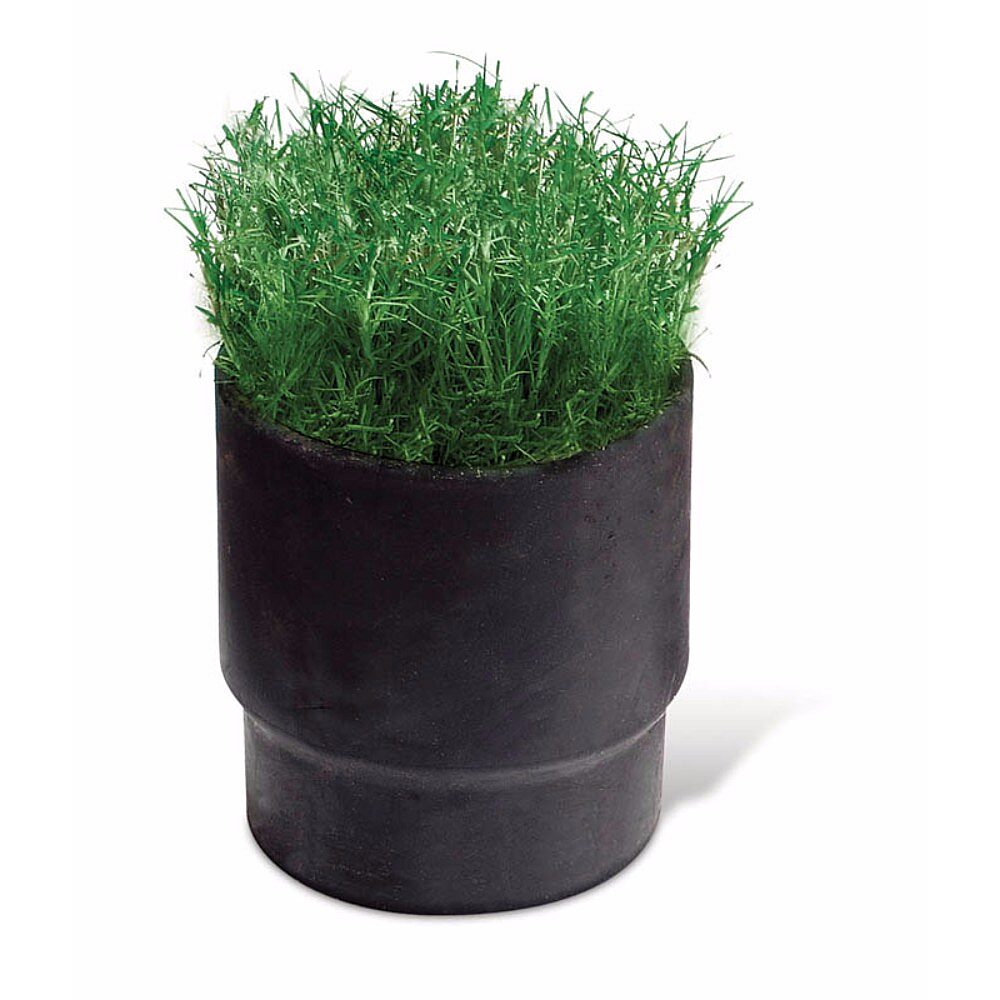 Referensi pemasangan sod cup pada rotor 8005. Rotor dan rumput dalam foto bukan isi sod cup kit; konfirmasi komponen kode B80000.